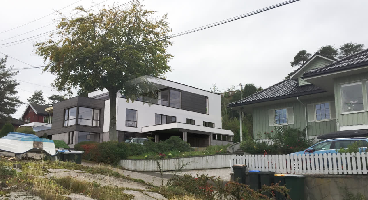 Illustrasjon: enebolig, ombygging, Nøtterøy